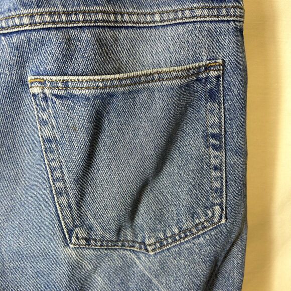 L.L. Bean Medium Wash Classic Fit Flannel-Lined Straight Leg Jeans Size 36 X 29 - Picture 12 of 16